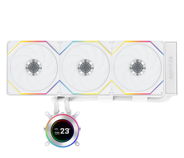 Lian Li HydroShift II LCD-C 360TL ARGB White 3x120mm - 1486796 - zdjęcie